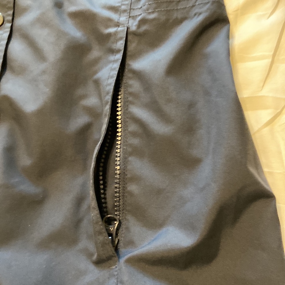 I Spiewak & Sons Womens SZ Med Utility/Rain Jacket w/hood Navy, EC, Durable! - Picture 16 of 17